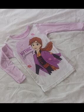Frozen Disney 'Mythic Journey' Long Sleeve Tee or Jammie Top Girl's 4T